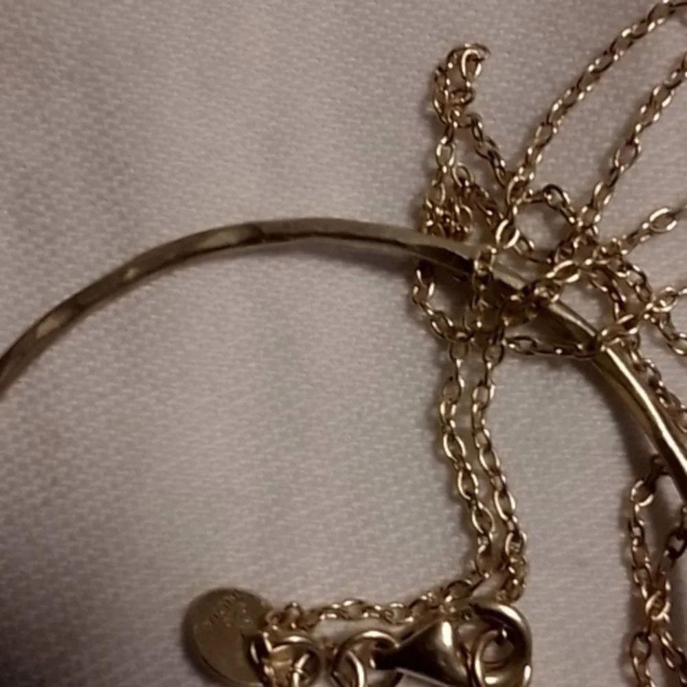 Lot of Three Necklace Gold Filled 925 Vermeil Leaf Gold Tone Overlay - Picture 8 of 8